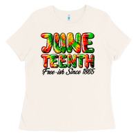 Bone juneteenth free ish since 1865 Ladies Tee - HRA Design Shop