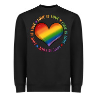 Black love is love Heavyweight Sweatshirt - MaliasSmallBusiness