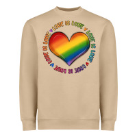 Mushroom love is love Heavyweight Sweatshirt - MaliasSmallBusiness