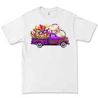 White mardi gras truck Premium Tee - FaDigitalArtStudio