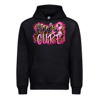 Black find a cure Urban Hoodie - FaDigitalArtStudio