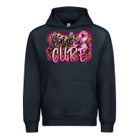 Navy find a cure Urban Hoodie - FaDigitalArtStudio