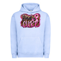 Pigment Grape Ice find a cure Urban Hoodie - FaDigitalArtStudio