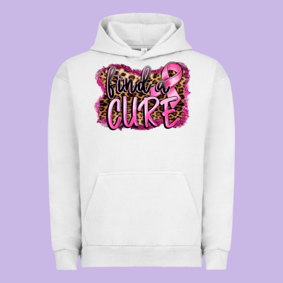 Find A Cure Urban Hoodie Designed By Fadigitalartstudio