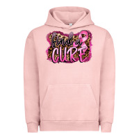 Pigment Salmon find a cure Urban Hoodie - FaDigitalArtStudio
