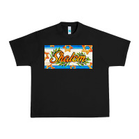 Shalom With Olive Branch Urban Heavy Tee | Teevron