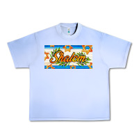 Grape Ice shalom with olive branch Urban Heavy Tee - AdoDesignShop