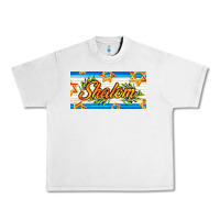 Lunar Rock shalom with olive branch Urban Heavy Tee - AdoDesignShop