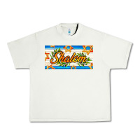 Pistachio shalom with olive branch Urban Heavy Tee - AdoDesignShop