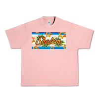 Salmon shalom with olive branch Urban Heavy Tee - AdoDesignShop