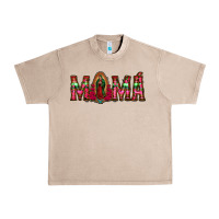 Mama Floral Aztec Leopard Urban Heavy Tee | Teevron