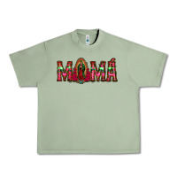 Oil Green mama floral aztec leopard Urban Heavy Tee - Jasminsmagicworld