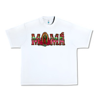 White mama floral aztec leopard Urban Heavy Tee - Jasminsmagicworld