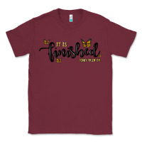 Burgundy it is finished Classic Tee - MaliasSmallBusiness