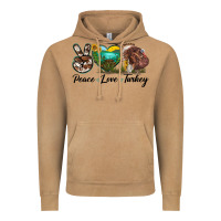 Vintage Camel peace love turkey Vintage Hoodie - LillyAllenDesigns