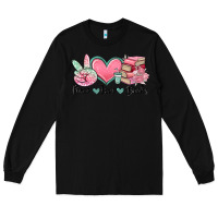 Black peace love books Long Sleeve Tee - MaliasSmallBusiness