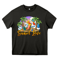 Asphalt sunset love Heavy Core Tee - BarkalooDesign