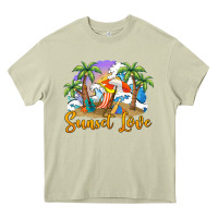 Mossy sunset love Heavy Core Tee - BarkalooDesign