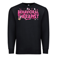 Black Breast Cancer behavioral therapist Premium Sweatshirt - texasbilliewilder