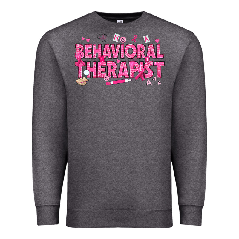 Breast Cancer Behavioral Therapist Premium Sweatshirt by texasbilliewilder | Teevron