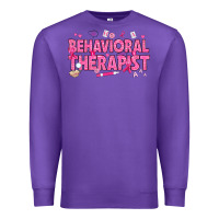 Purple Breast Cancer behavioral therapist Premium Sweatshirt - texasbilliewilder