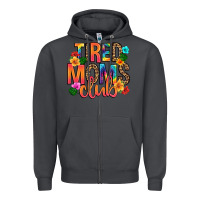 Smoke tired moms club Zipper Hoodie - Artiststas