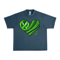 Midnight Navy mental health awareness heart Urban Heavy Tee - Jasminsmagicworld