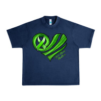 Navy mental health awareness heart Urban Heavy Tee - Jasminsmagicworld