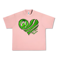 Salmon mental health awareness heart Urban Heavy Tee - Jasminsmagicworld