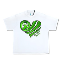 White mental health awareness heart Urban Heavy Tee - Jasminsmagicworld