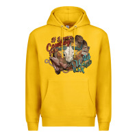 Lemon Cowboy wild and free western Premium Hoodie - HowdyJamesFarm