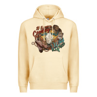 Pina Colada Cowboy wild and free western Premium Hoodie - HowdyJamesFarm