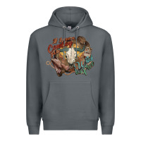 Rock Cowboy wild and free western Premium Hoodie - HowdyJamesFarm