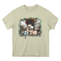 Mossy stay focused Heavy Core Tee - SublimationCraftShop
