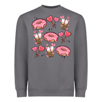 Storm valentines day doodles Heavyweight Sweatshirt - MaliasSmallBusiness