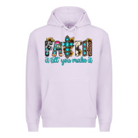 Lilac faith it till you make it Premium Hoodie - JahusDesignShop