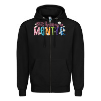 Black having a menty b Zipper Hoodie - Artiststas
