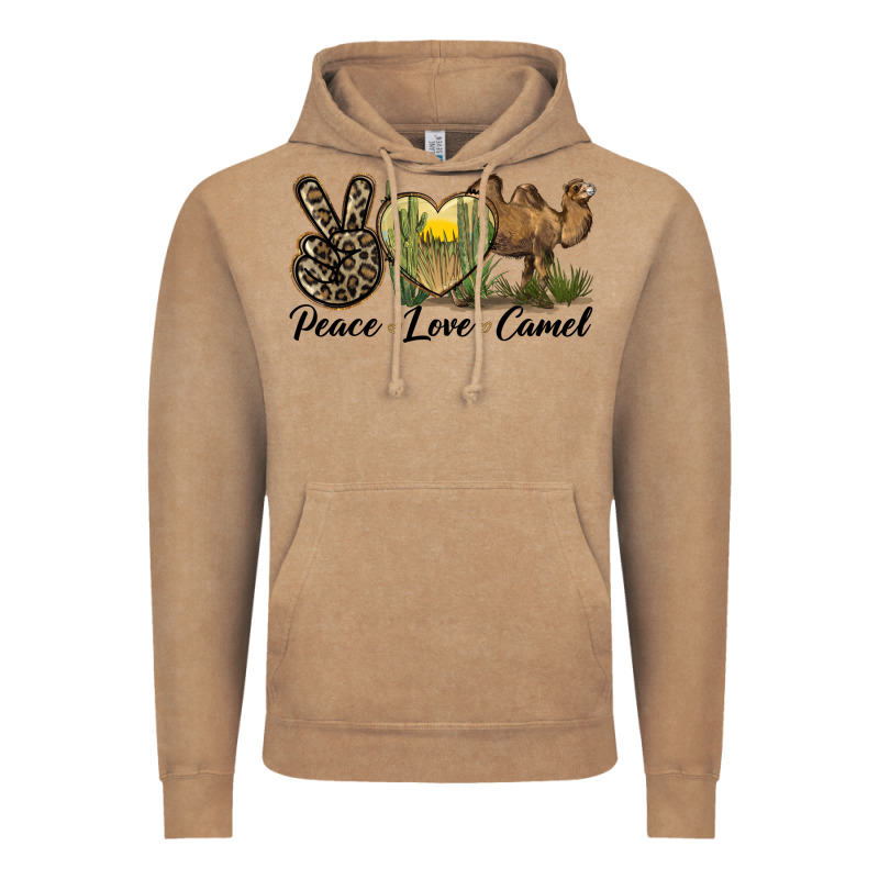 Peace Love Camel Vintage Hoodie by LillyAllenDesigns | Teevron