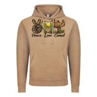 Vintage Coffee peace love camel Vintage Hoodie - LillyAllenDesigns