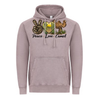 Vintage Zinc peace love camel Vintage Hoodie - LillyAllenDesigns