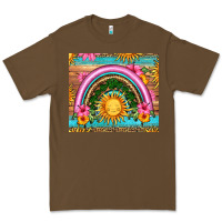 Cacao summer rainbow Premium Tee - HRA Design Shop