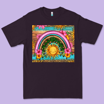 Summer Rainbow Premium Tee Designed By Hra Design Shop