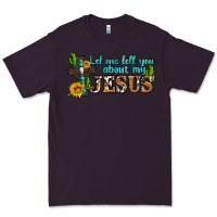 Plum let me tell you about my jesus Premium Tee - AdoDesignShop