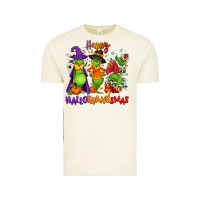 Happy Hallothanksmas Vintage Tee | Teevron