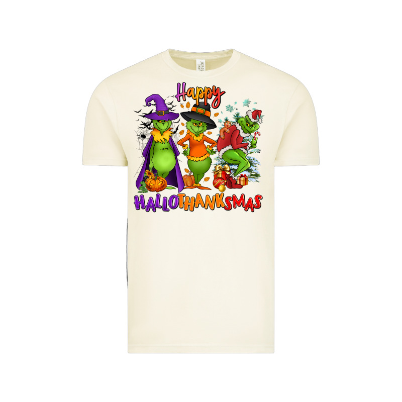 Happy Hallothanksmas Vintage Tee by NancyCooperArtShop | Teevron