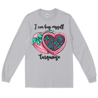 Moon Dust i can buy myself turquoise Long Sleeve Tee - MaliasSmallBusiness