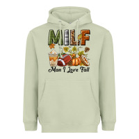 Matcha Milf Man I Love Fall Heavyweight Hoodie - texasbilliewilder