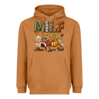 Meerkat Milf Man I Love Fall Heavyweight Hoodie - texasbilliewilder