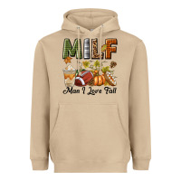 Mushroom Milf Man I Love Fall Heavyweight Hoodie - texasbilliewilder
