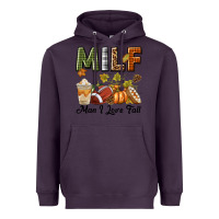 Plum Milf Man I Love Fall Heavyweight Hoodie - texasbilliewilder